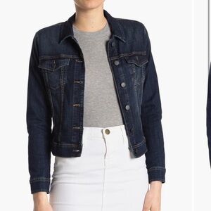 Dark blue denim jacket